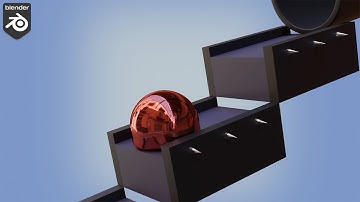 Soft body simulation animation | quick test | Blender 2.9