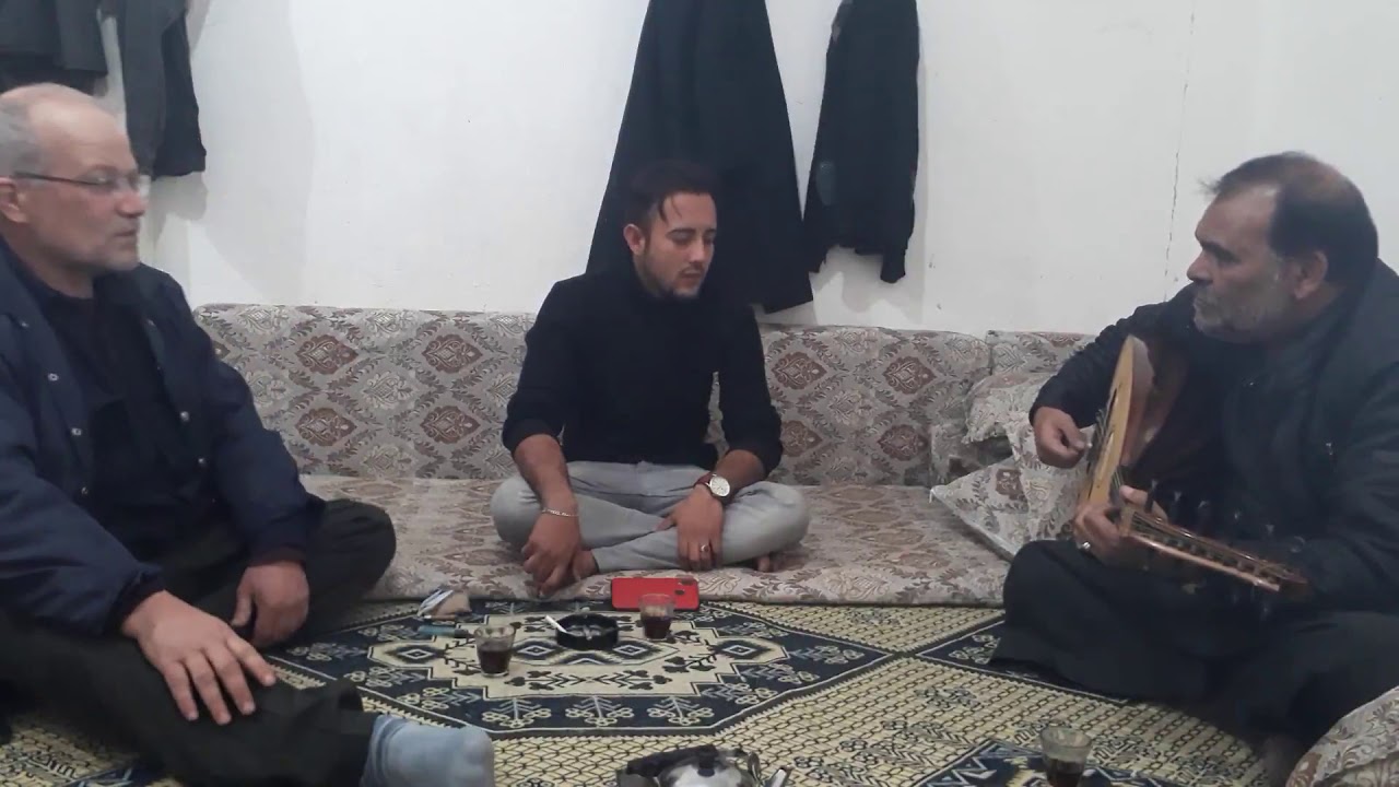 الفنان الكبير صادق جبوري مع عازف العود غسان الشمالي