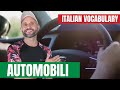 Italian Vocabulary: 20 Words on CARS || Video in Italian: AUTOMOBILI