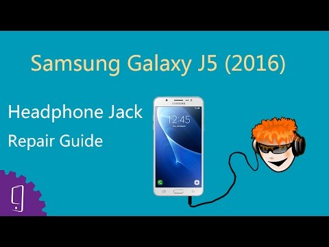 Samsung Galaxy J5 2016 Earphone Jack Repair Guide