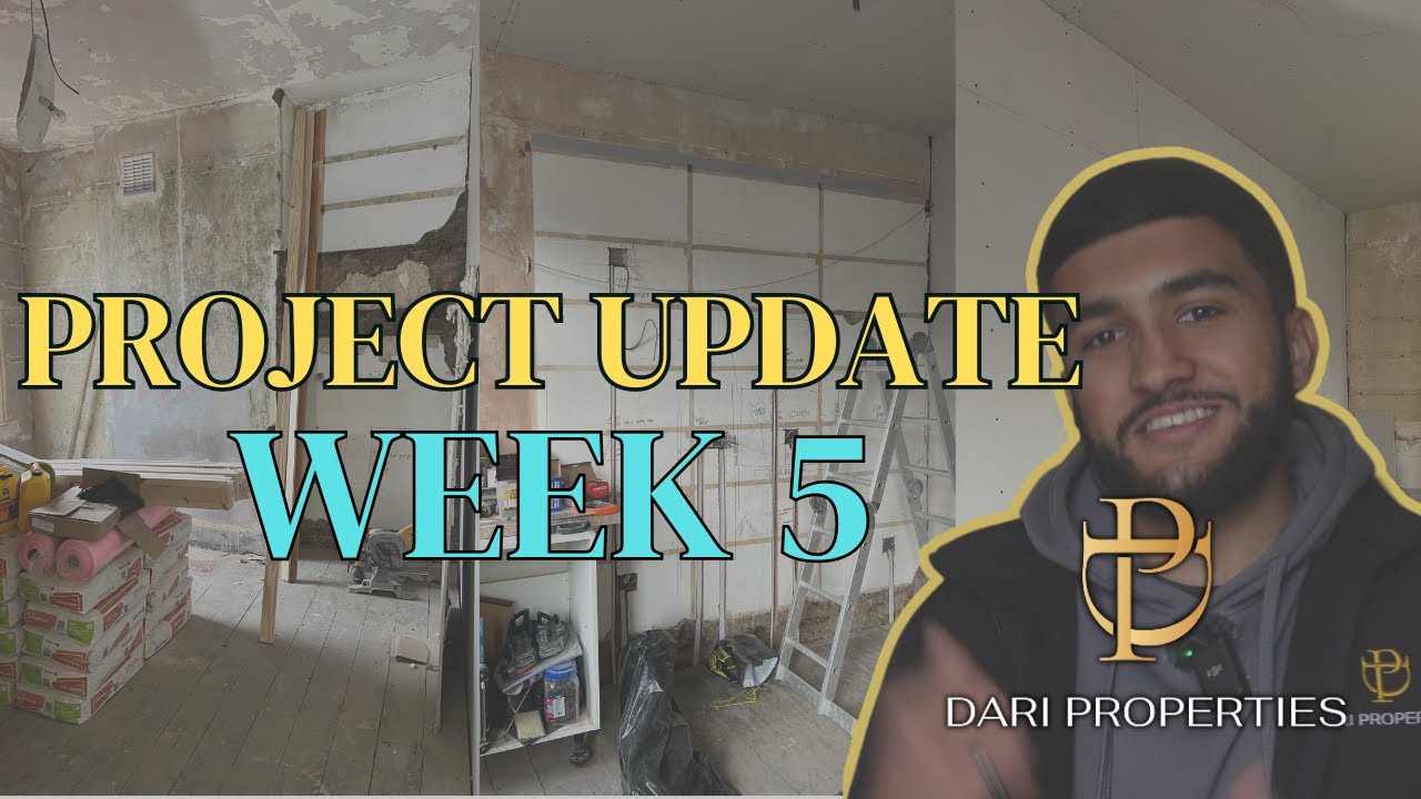 Property Project Update 5 WEEK PROJECT UPDATE | UK PROPERTY DEVELOPMENT - YouTube