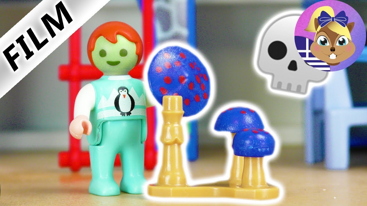 Playmobil ταινία:Το περίεργο μανιτάρι!Η Έμμα το δοκιμάζει🤢
