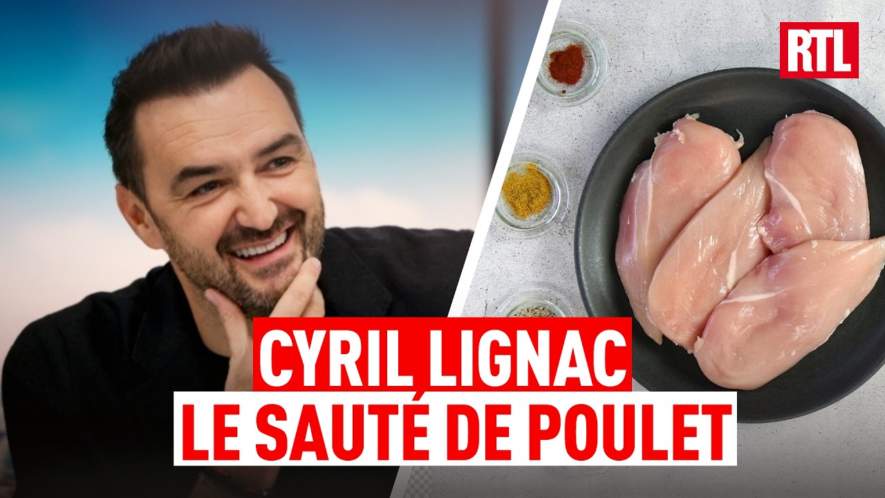 Cyril Lignac : Le sauté de poulet