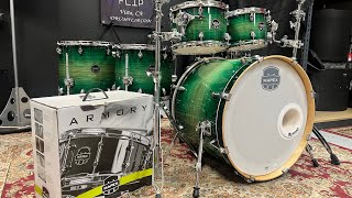 Mapex Armory Emerald Burst 6pc Drum Set