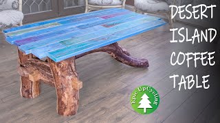 Desert Island Pallet Wood Coffee Table