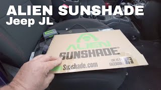 Stop Getting Fried! Alien Sunshade for Jeep JL