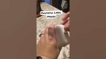 Phomemo Label Maker | OCD | ORGANIZATION #labelingmachine #ocd #label #amazon #asmr