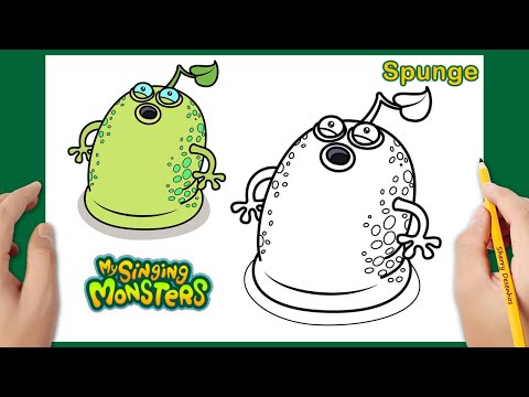 COMO DESENHAR O WUBBOX  My Singing Monsters - passo a passo, fácil e  rápido 