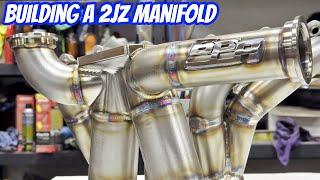 Building a Billet 321SS 2JZ Turbo Manifold