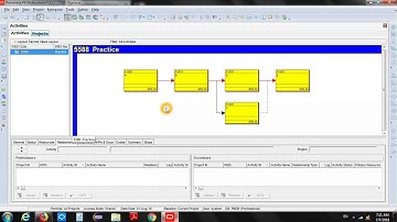 Easy steps to define activities, relationships and schedule baseline in Primavera P6 - Part II