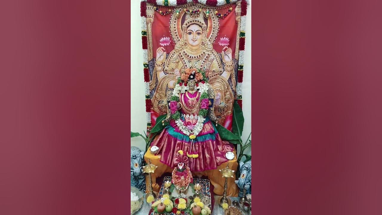 Varalakshmi Devi🙏🏻#devotionalshorts#positivevibes#decoration#ytshorts#youtubeshorts