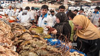 Dubai Fish Market | Biggest Seafoods Market | Dubai Waterfront | @a.hpresents3717