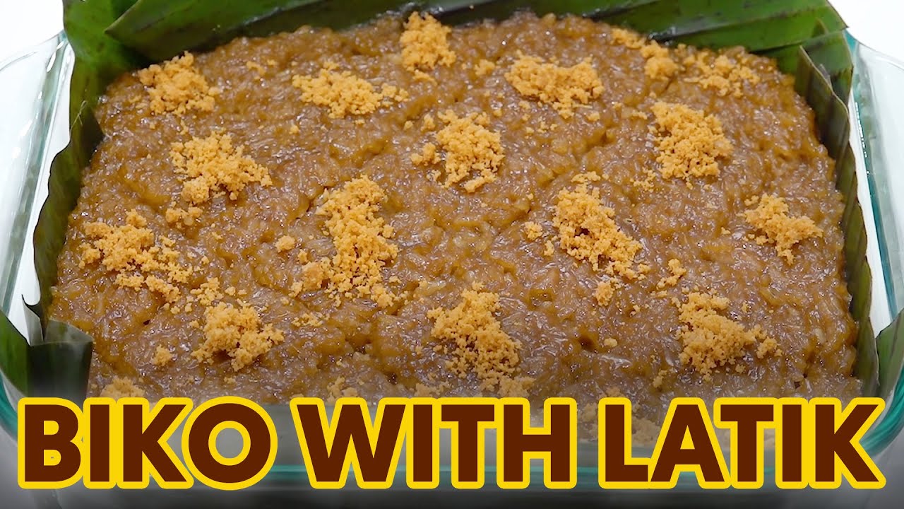 Biko with Latik | Panlasang Pinoy