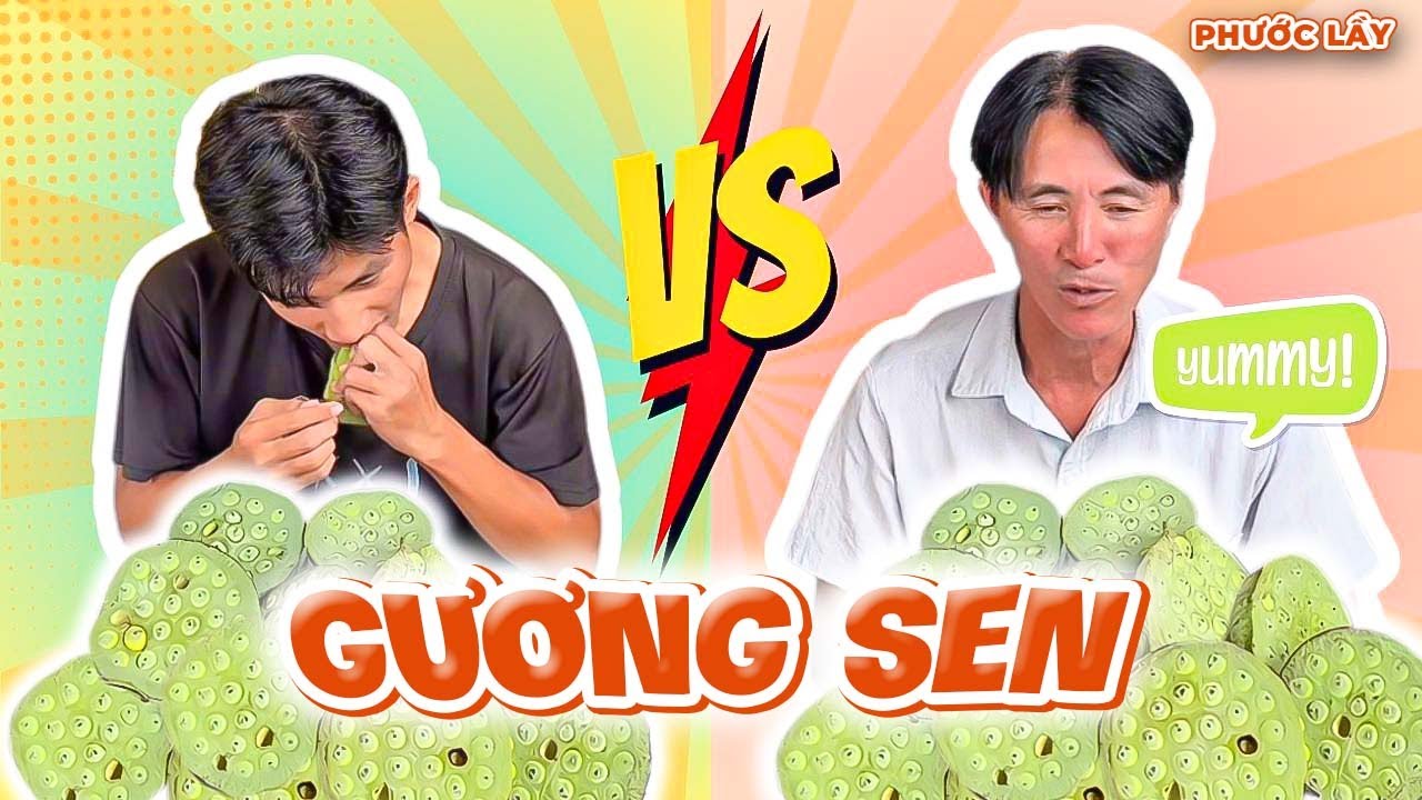 Thử Thách Ăn Gương Sen Nhanh Nhất - 2 Team Đối Đầu Cực Căng! | Phước Lầy