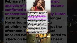 Whitney Houston's Autopsy Revealed She Had Been Drowning for Hours—Nobody Checked the Room