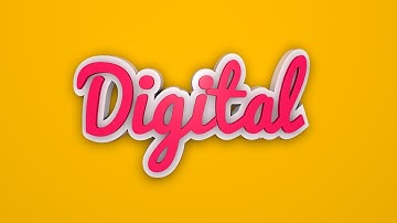 Cinema 4D Tutorial - Cute 3D Text