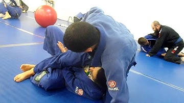 Jeff Glover Seminar - deep half guard with hooks