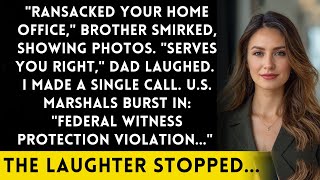 Brother Broke Into My 'Home Office' - It Was A Federal Witness Protection Safe House
