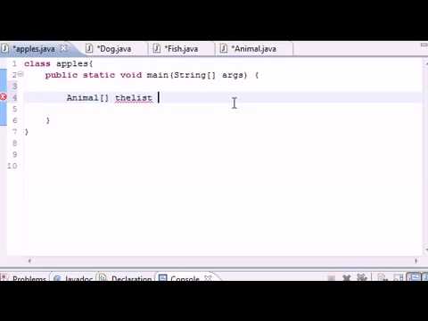 61   Java Programming Tutorial   61   Simple Polymorphic Program