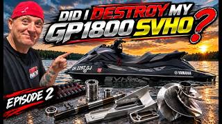 GP1800 SVHO COMPLETE damaged Pump Rebuild & Stage 1 Plus