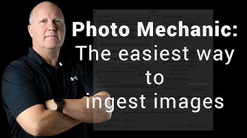 The easiest way to ingest using Photo Mechanic - Maybe the only ingest method you will need