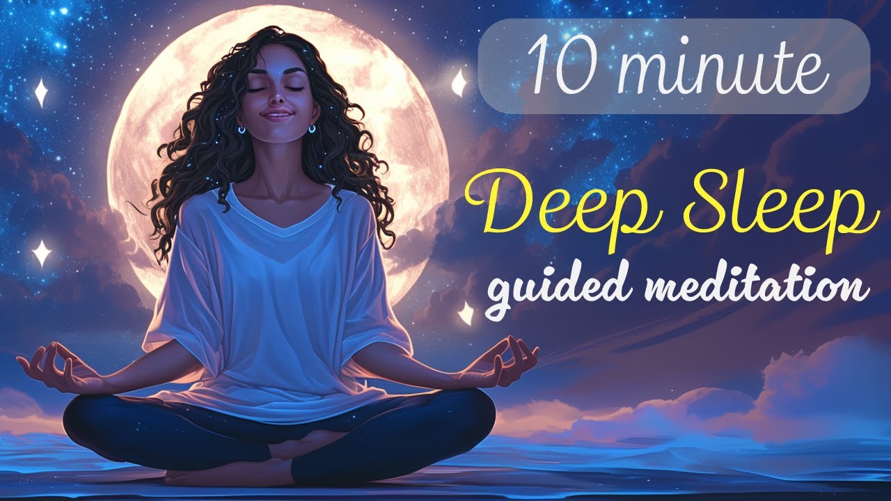 Journey to Deep Sleep // 10 Minute Guided Meditation - YouTube