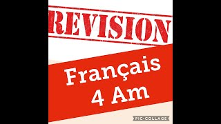 BEM 2020 مراجعة لغة فرنسية révision de français 4am