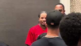 Gervonta Davis backstage