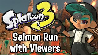 Salmon Run with Viewers in Splatoon 3 #Shorts