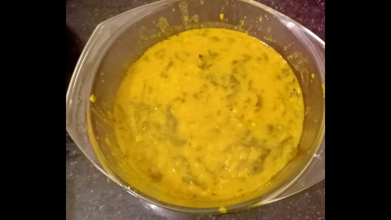 Arhar dal with spinach YouTube