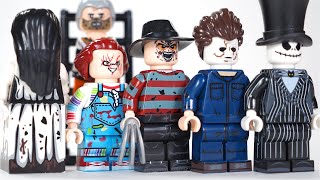 LEGO Halloween Movie | Horror Film | Chucky | A Nightmare on Elm Street Unofficial Lego Minifigures