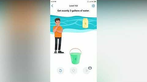 Easy Game - Get exactly 3 gallons of water - Level 153 solution