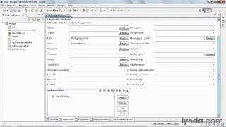 Android Training Android App Fundamentals: manifest