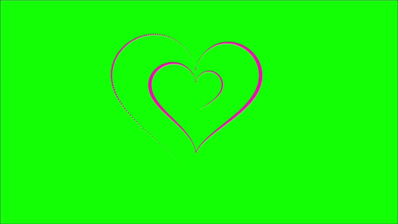 Green Screen Happy Valentines Day animated stickers / messages ...
