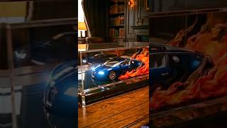 I Froze a Bugatti Leaving a Trail of Fire in Resin😳🔥