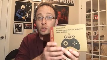 BEBONCOOL Nintendo Switch Wireless Dual-Shock Pro Controller Unboxing