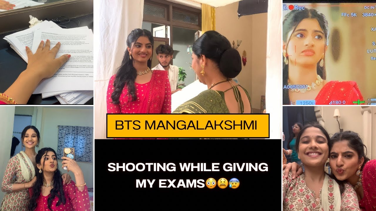 Shooting while giving my exams!!!😰😩😵