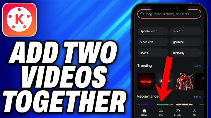 How To Add Two Videos Together on Kinemaster (2025) - Easy Fix