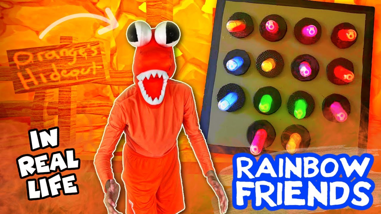 how to feed orange in rainbow friends chapter 1｜TikTok Search