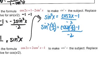 Lesson 5.5A Deriving Double Angle and Half Angle Formulas Pre-Calc Trig