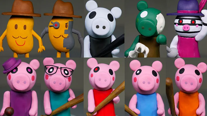 Making all Roblox Piggy Characters  Part 1  Polyme...