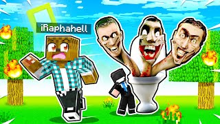 L-am TROLLAT pe RAPHA cu *SKiBiDi* in MINECRAFT!