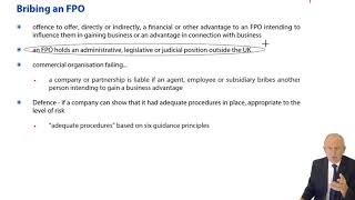 Illegalities - Bribery - ACCA Corporate and Business Law (LW) (ENG) (GLO)
