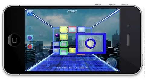 Goldenoid 3D - arkanoid / breakout / brick breaker 3D clone for iOS