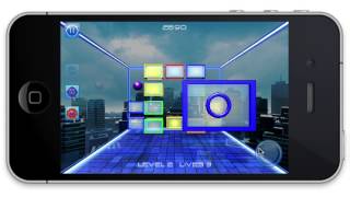 Goldenoid 3D - arkanoid / breakout / brick breaker 3D clone for iOS screenshot 1