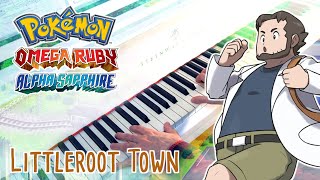 Littleroot Town (POKÉMON Ruby \u0026 Sapphire) ~ Piano cover arr. by @MusicMike512 [2024 ver.]