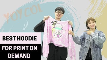 Best Customized Unisex Hoodie for Print On Demand Dropshipping - Yoycol Print On Demand