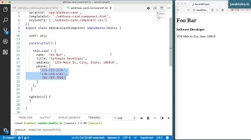 Angular 6 Basics 12 - Using ngIf