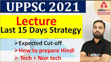 UP  polytechnic lecturer -2021 Last 15 day strategy | | Expected cut-off | How to prepare hindi