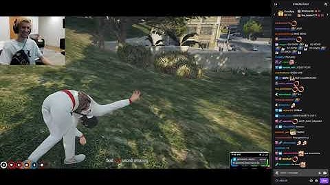 xQc tries to do a backflip and dies